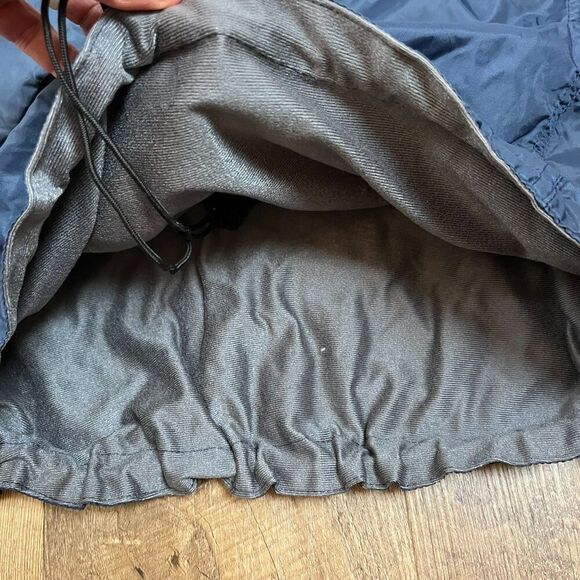 Vtg O'Neill Spellout Mock Neck Windbreaker Zip Oversized Surf M Embroidered USA - Picture 12 of 16